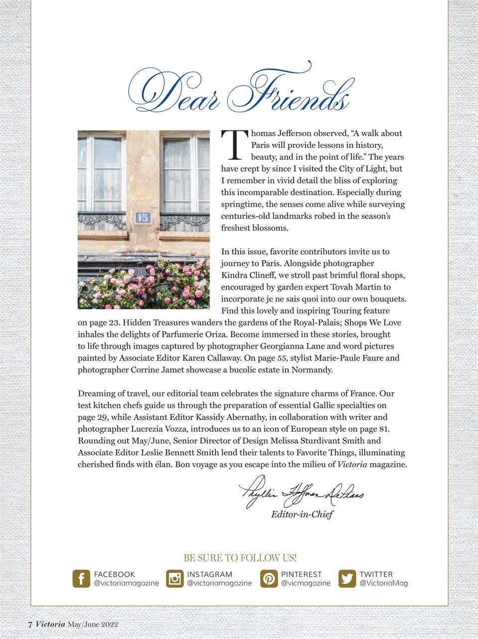 Victoria Preview Pages