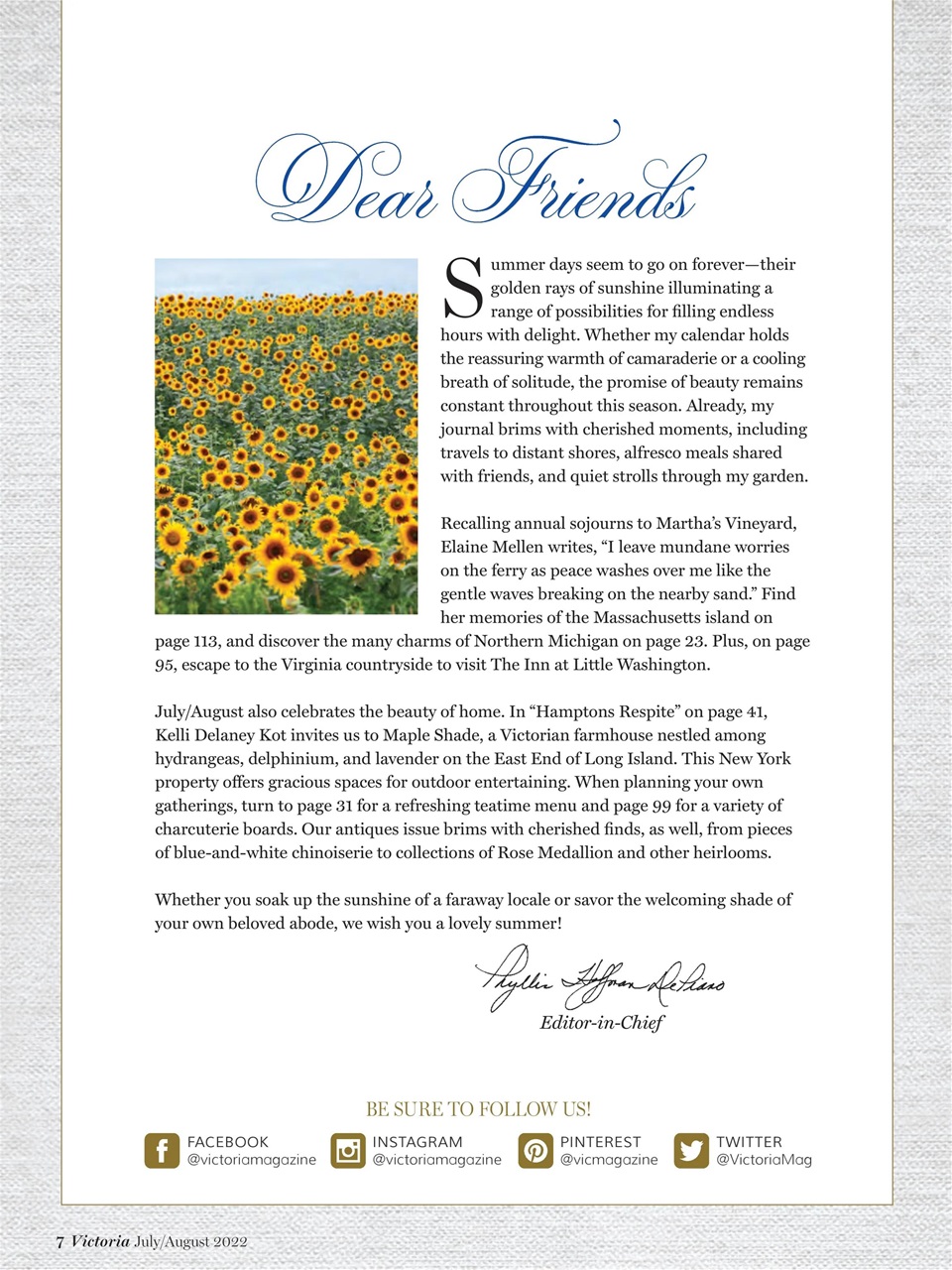 Victoria Preview Pages
