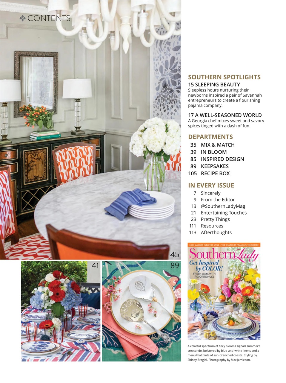 Southern Lady Preview Pages