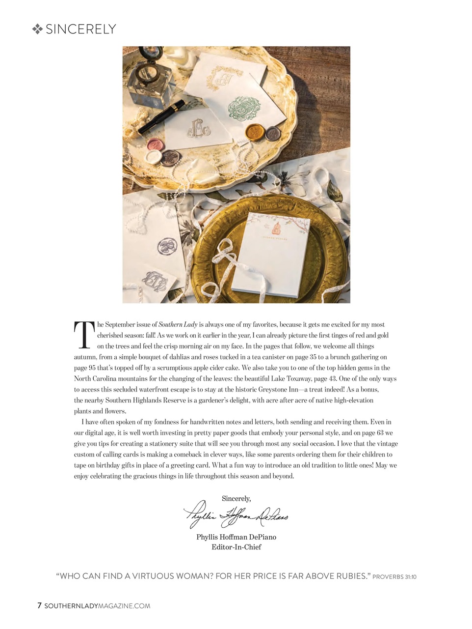 Southern Lady Preview Pages