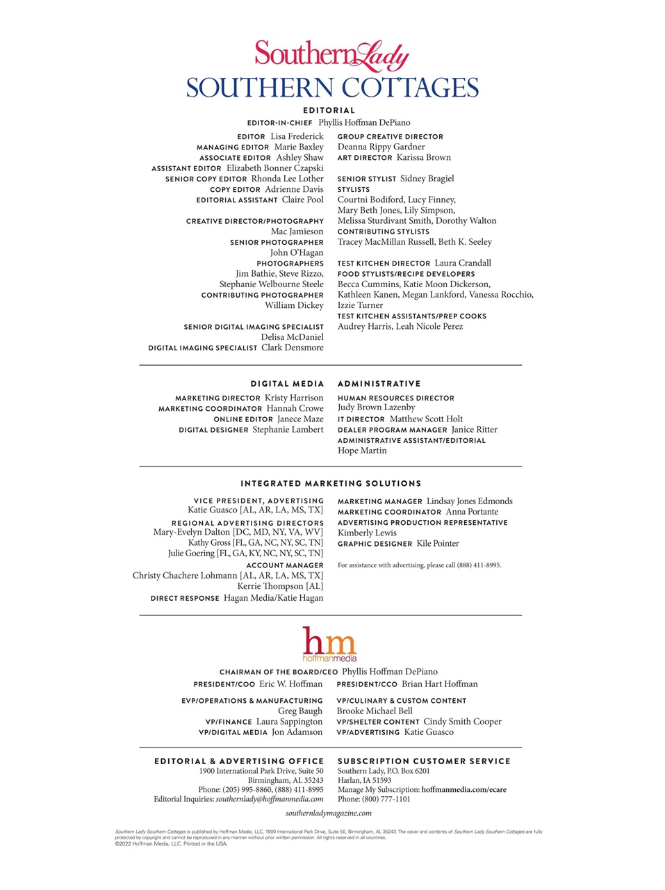 Southern Lady Preview Pages