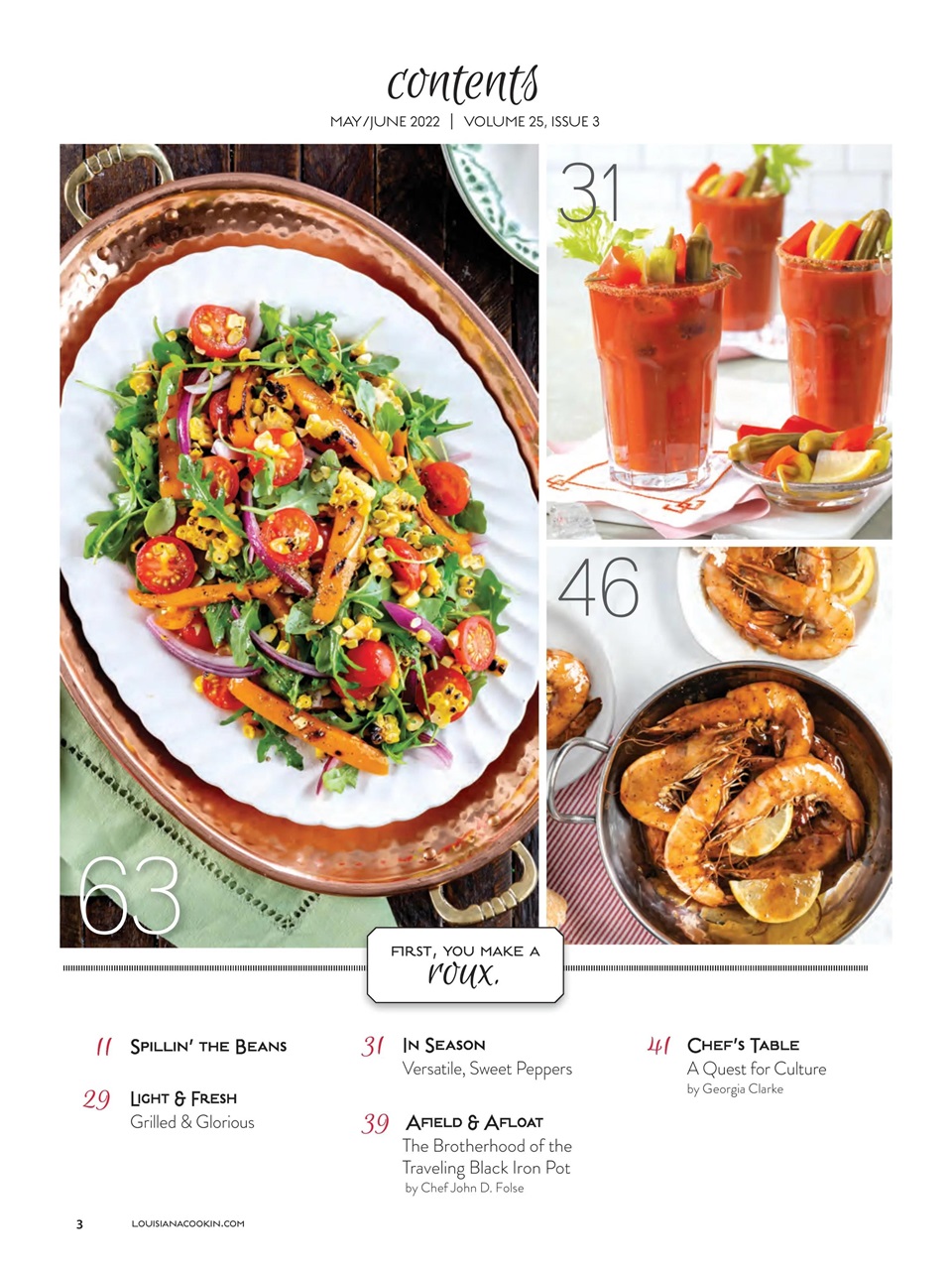 Louisiana Cookin’ Preview Pages