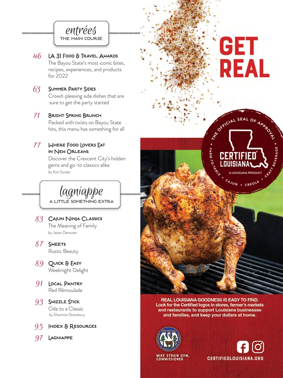 Louisiana Cookin’ Preview Pages