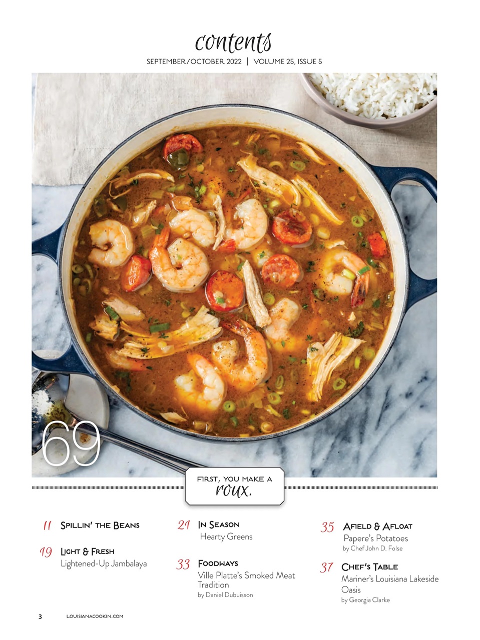 Louisiana Cookin’ Preview Pages