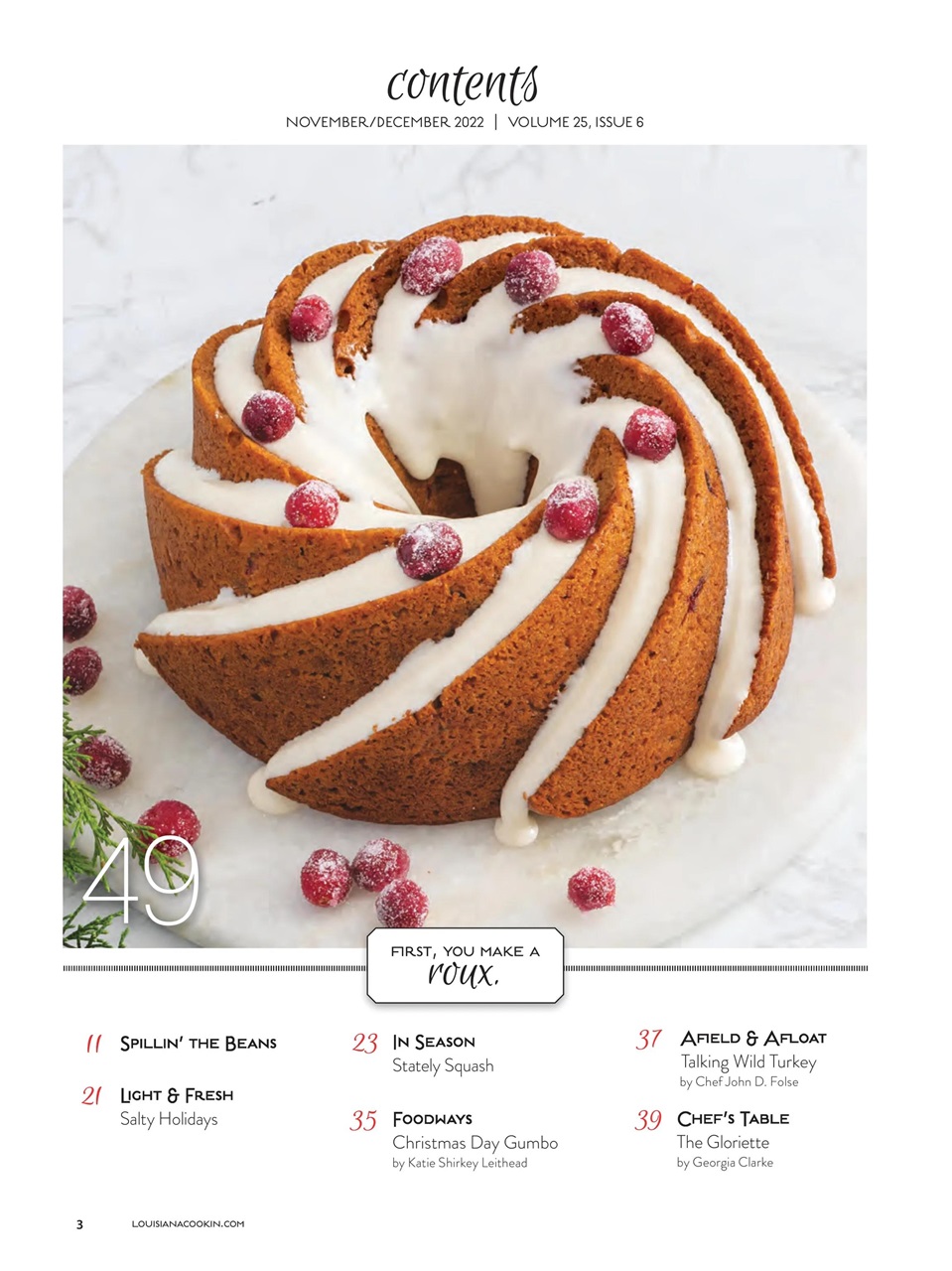 Louisiana Cookin’ Preview Pages