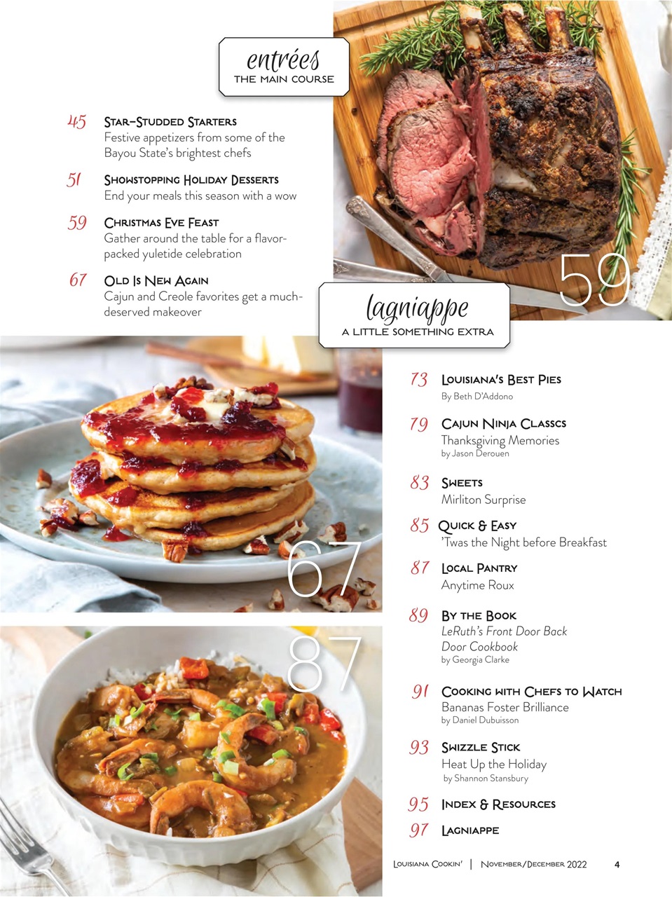 Louisiana Cookin’ Preview Pages