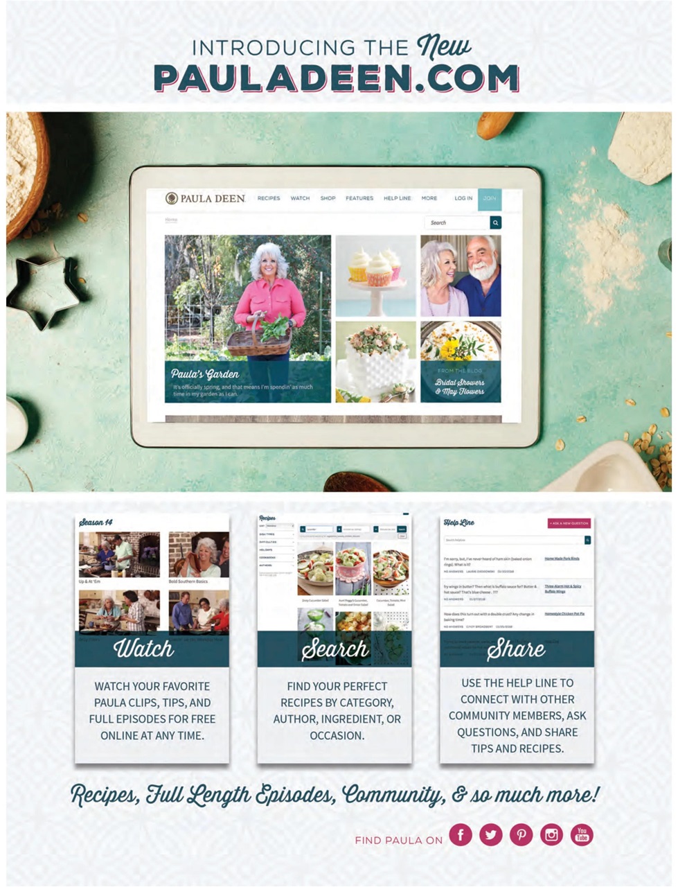 Cooking with Paula Deen Preview Pages