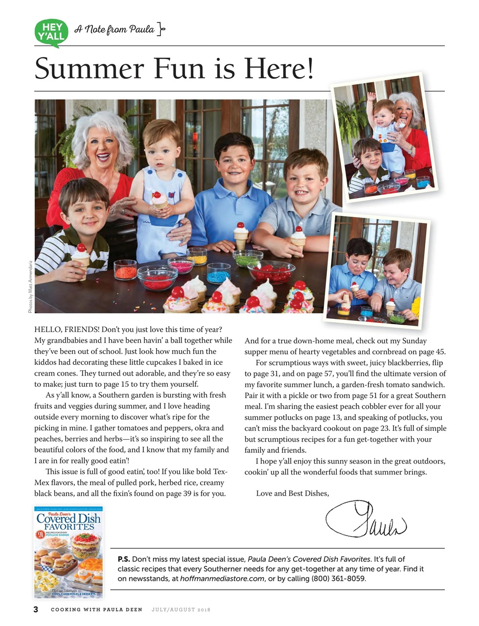 Cooking with Paula Deen Preview Pages