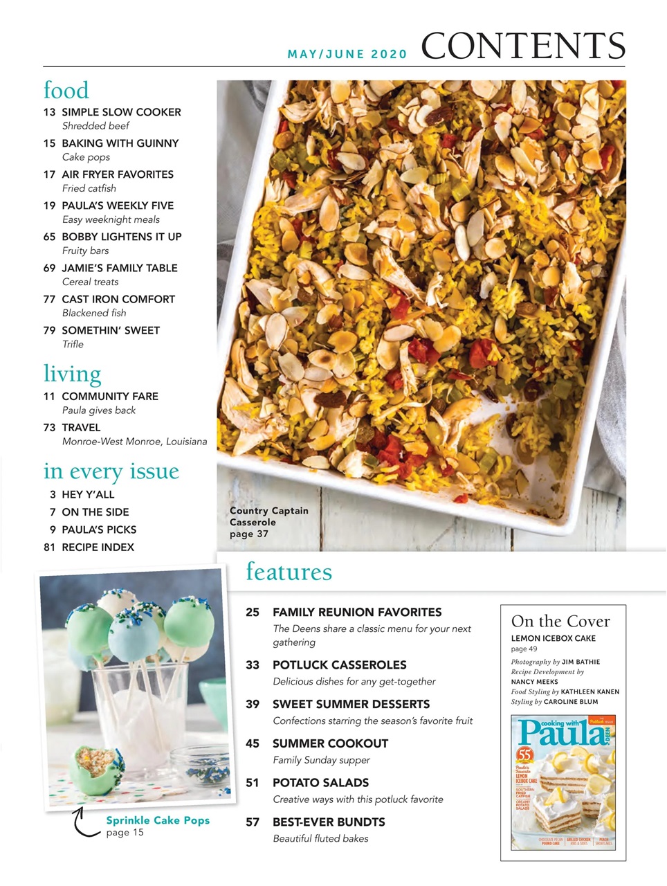 Cooking with Paula Deen Preview Pages