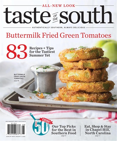 Taste of the South issue July/August 2018