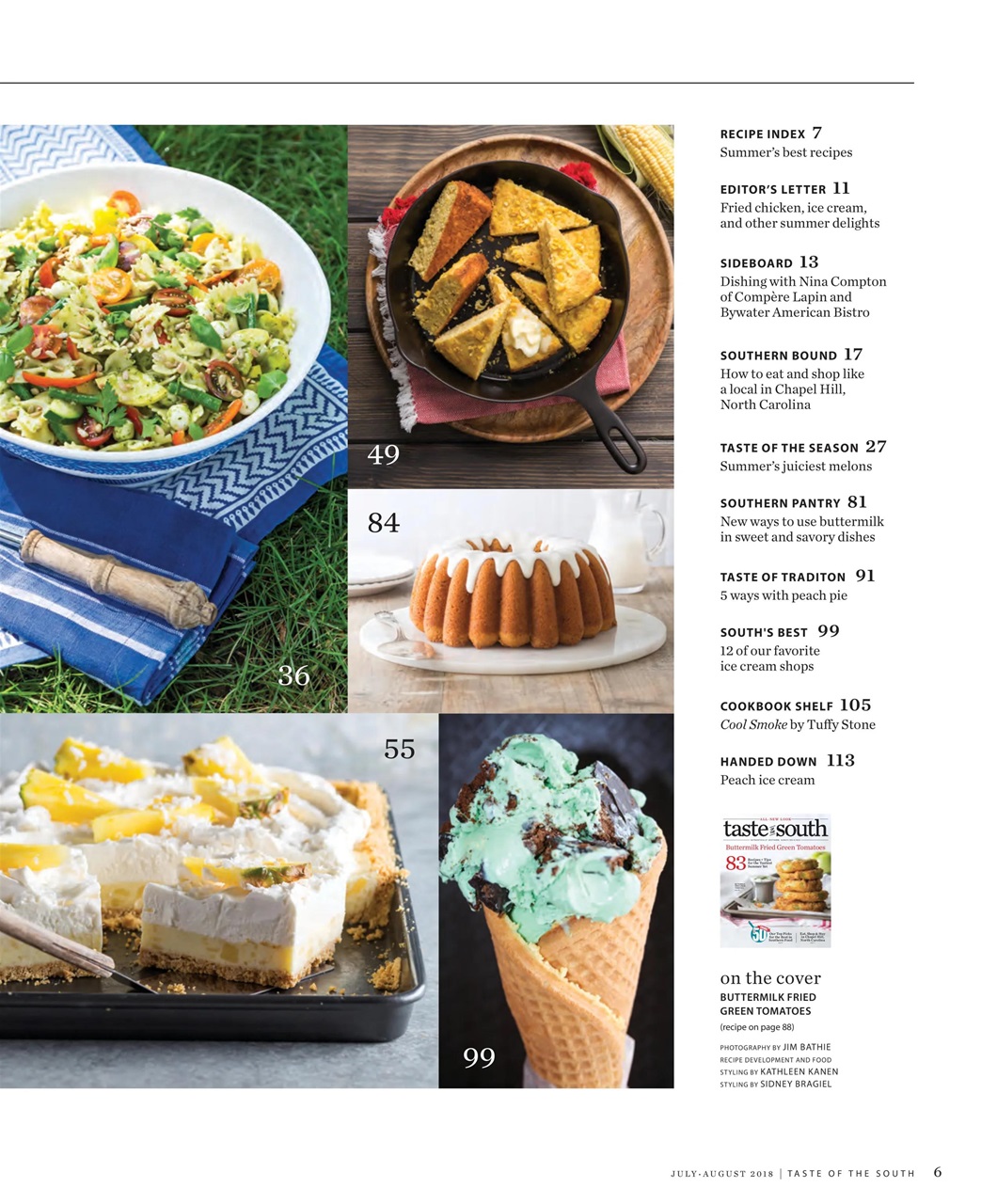 Taste of the South Preview Pages