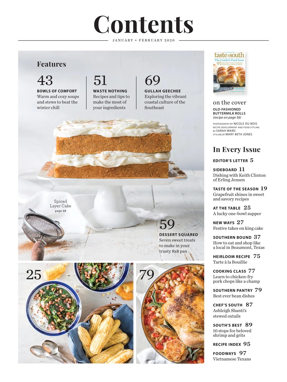 Taste of the South Preview Pages
