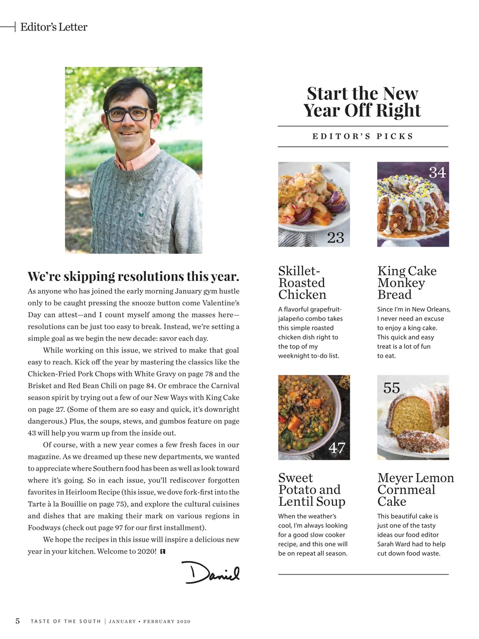 Taste of the South Preview Pages