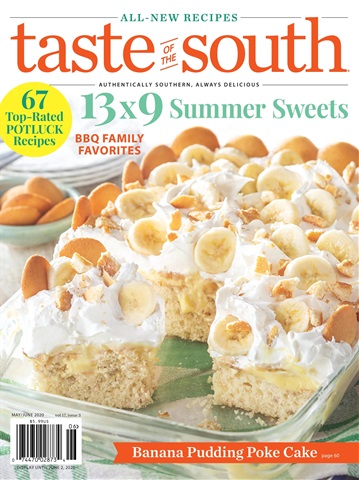 Taste of the South issue May/June 2020