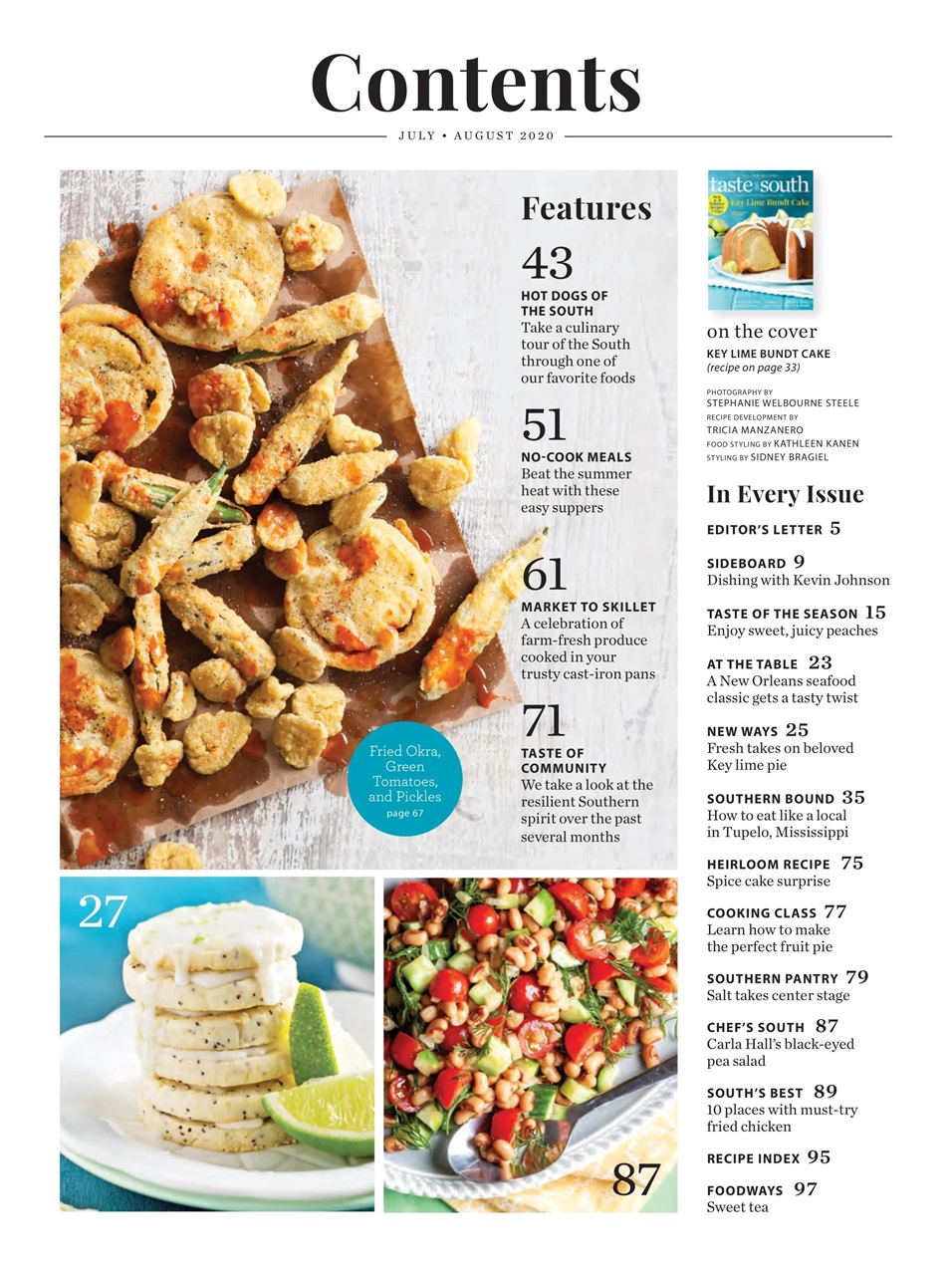 Taste of the South Preview Pages