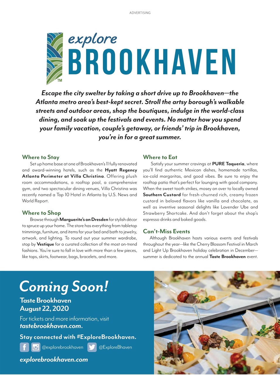 Taste of the South Preview Pages