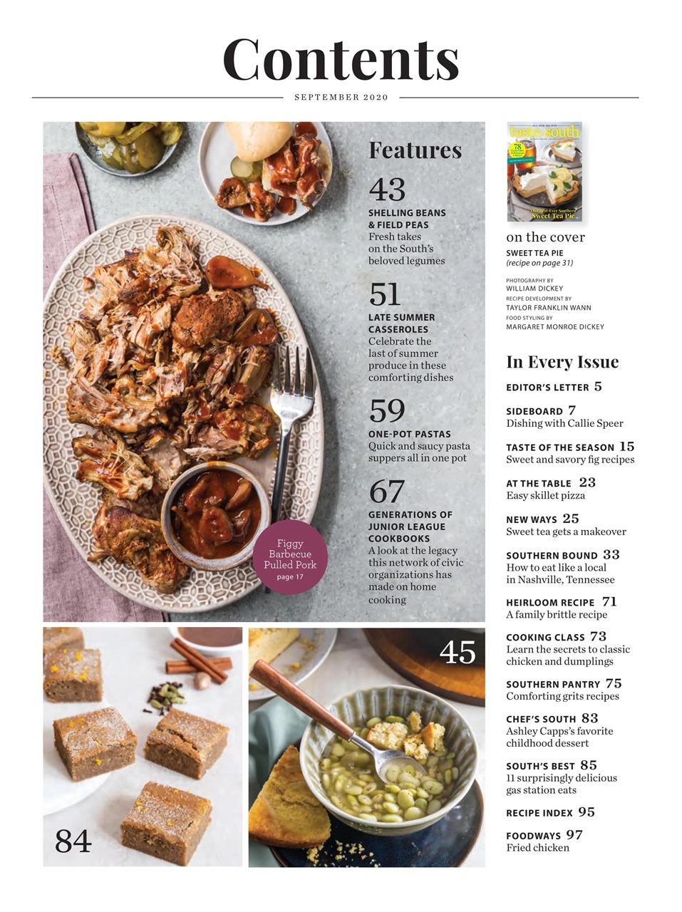 Taste of the South Preview Pages