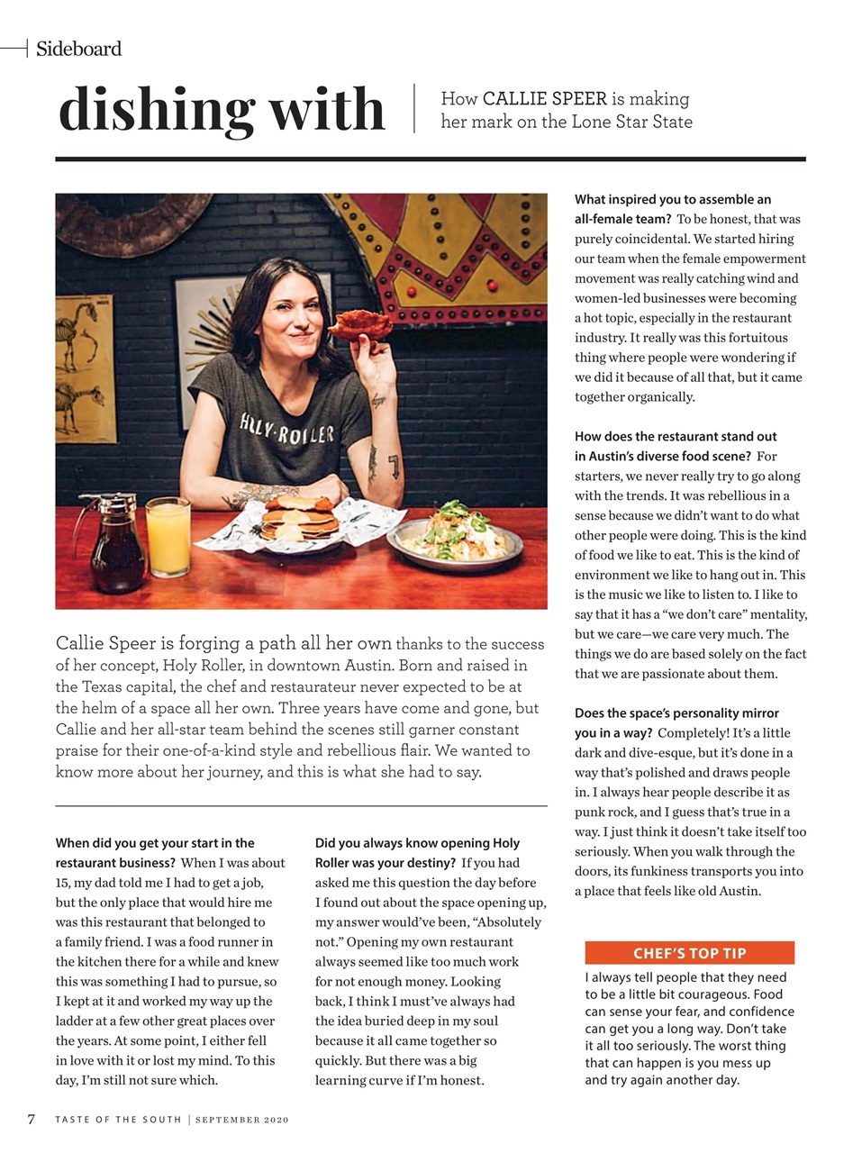 Taste of the South Preview Pages