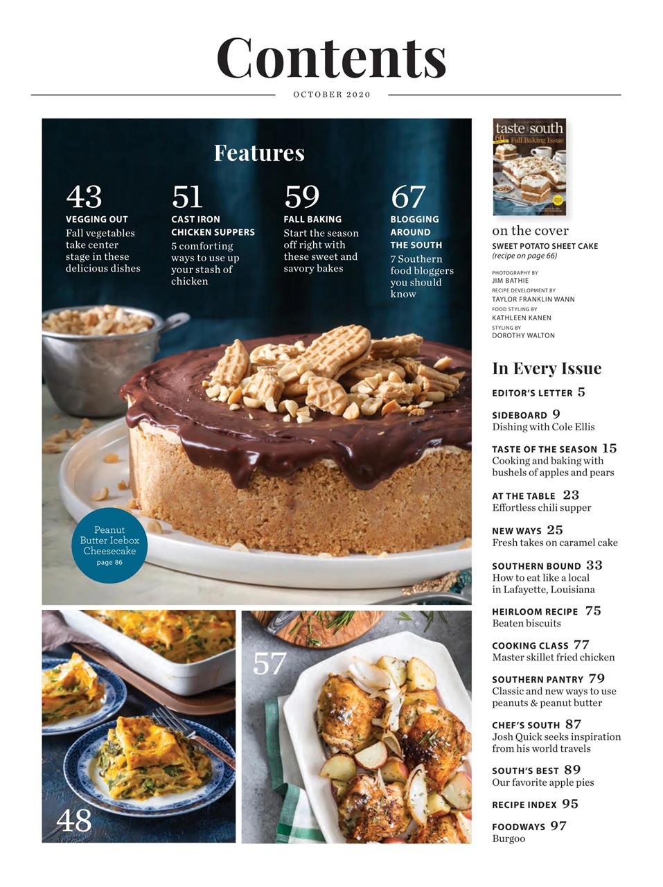 Taste of the South Preview Pages