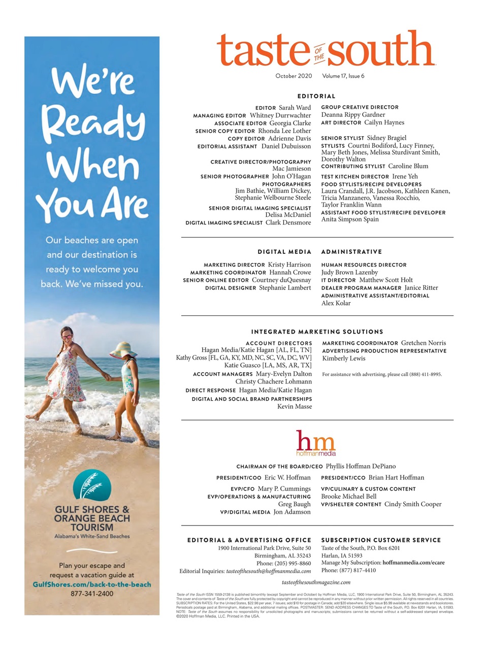 Taste of the South Preview Pages