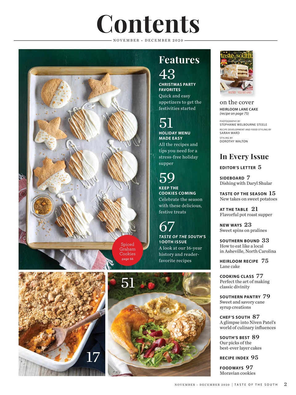 Taste of the South Preview Pages