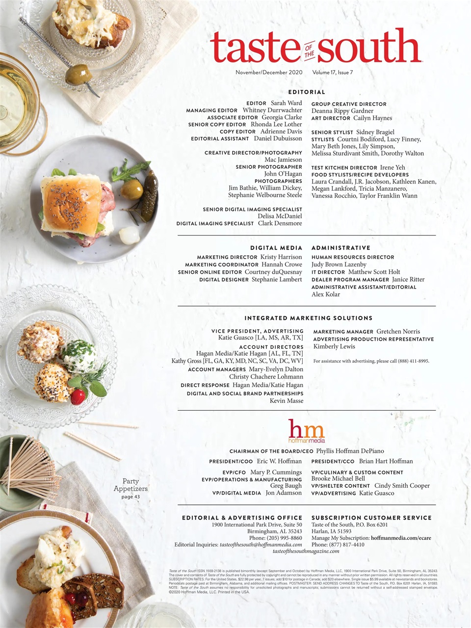 Taste of the South Preview Pages