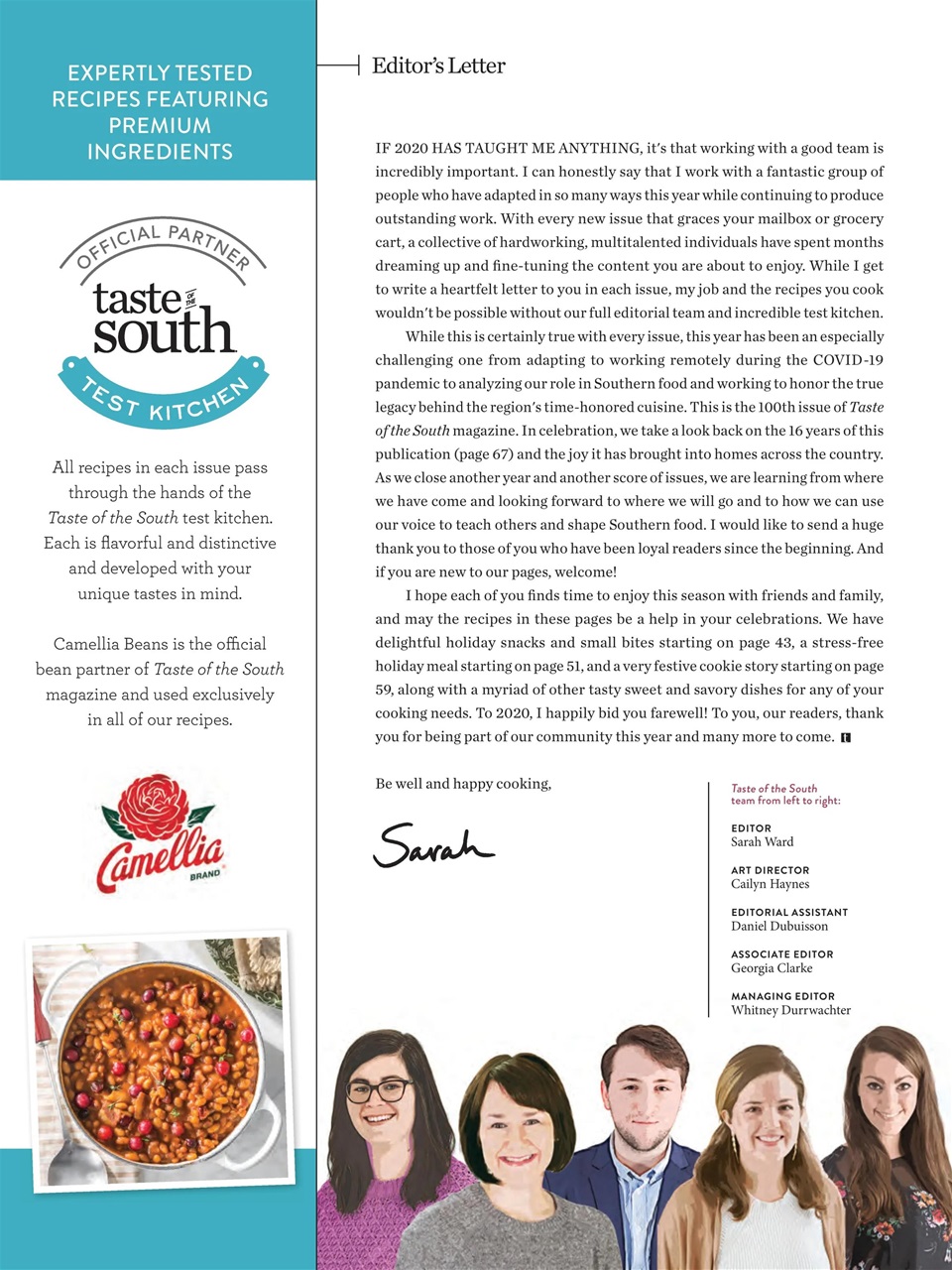 Taste of the South Preview Pages