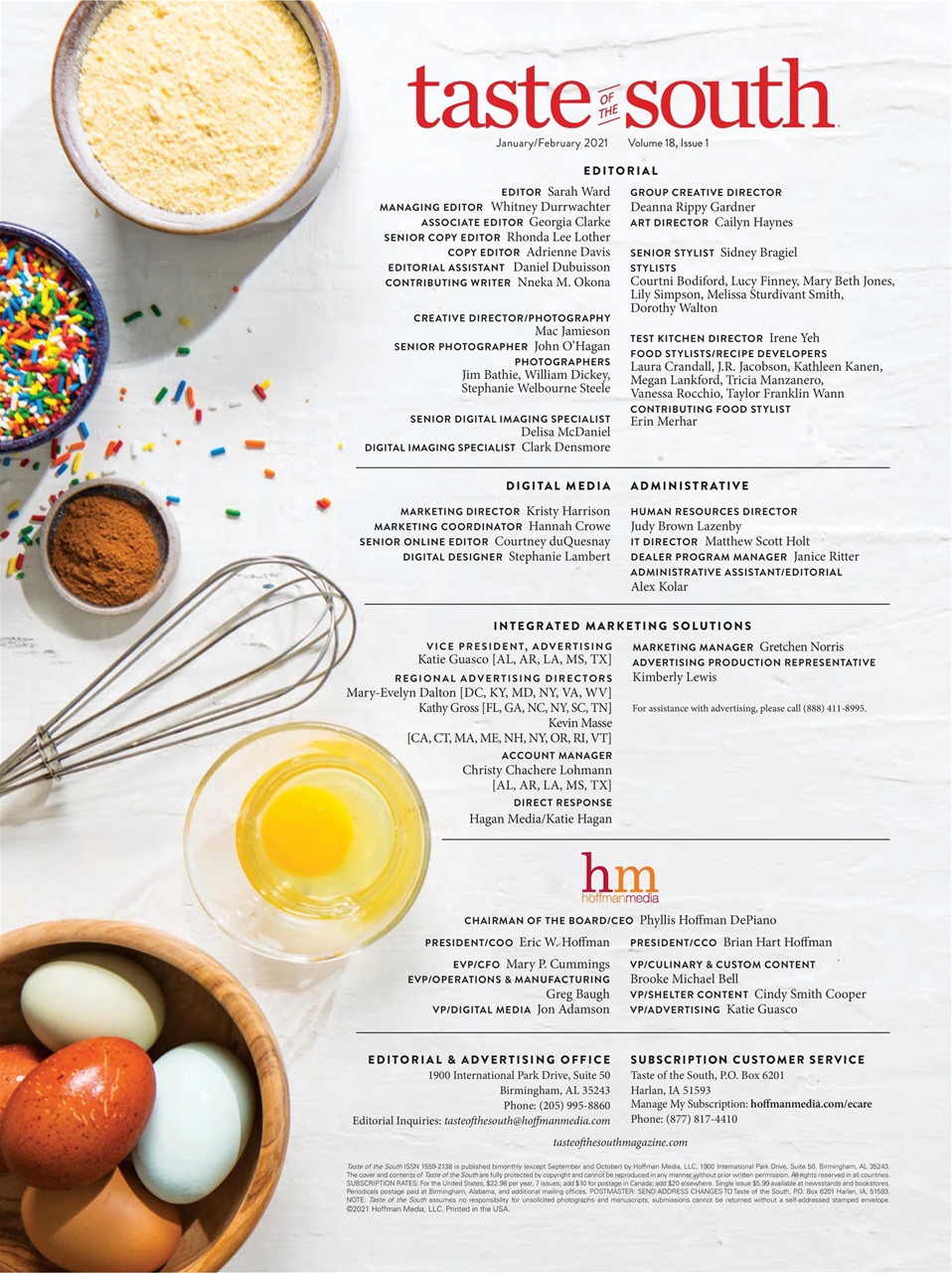 Taste of the South Preview Pages