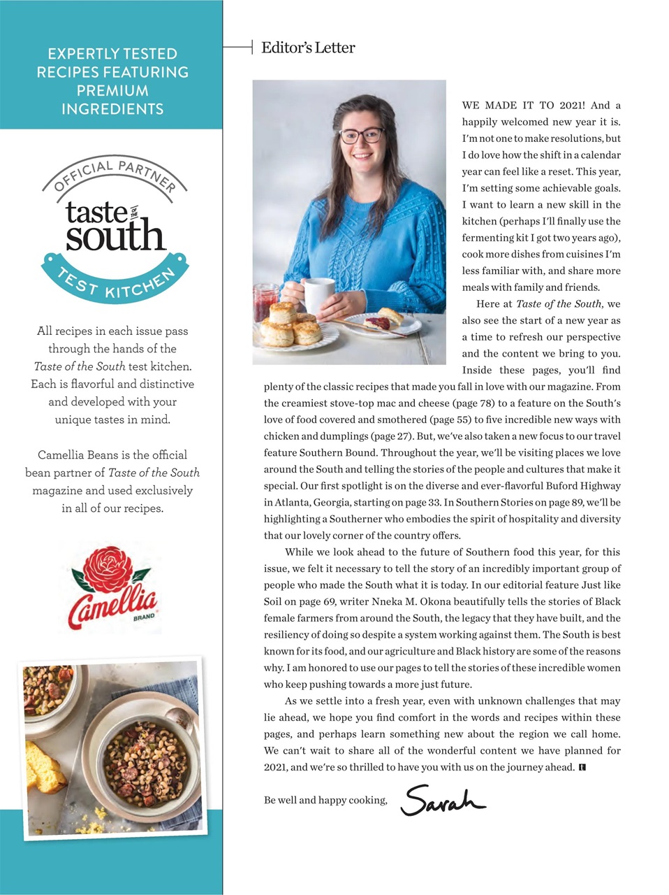 Taste of the South Preview Pages