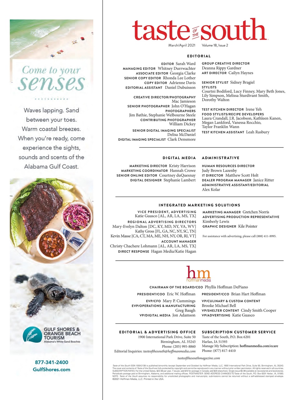 Taste of the South Preview Pages