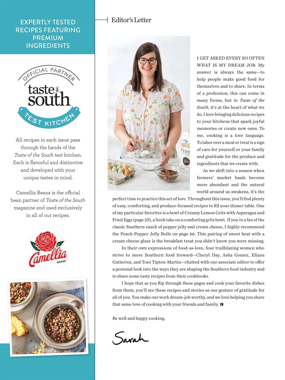 Taste of the South Preview Pages