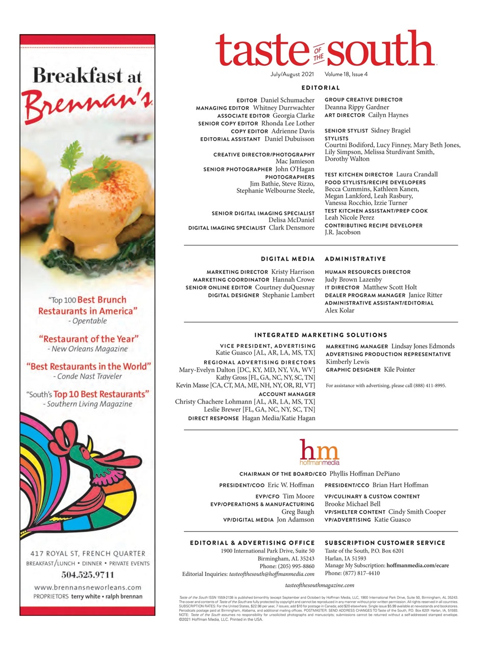 Taste of the South Preview Pages