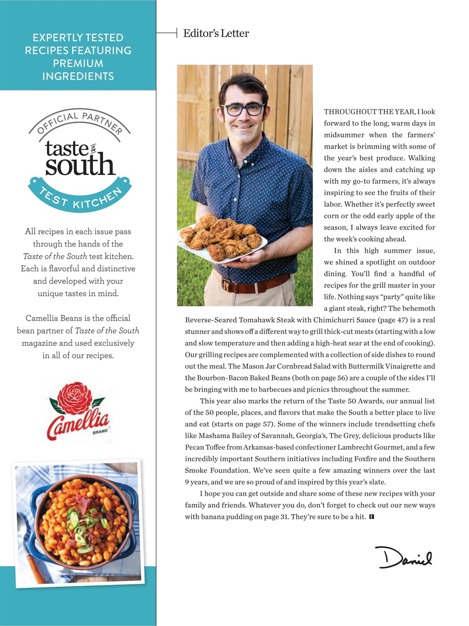 Taste of the South Preview Pages