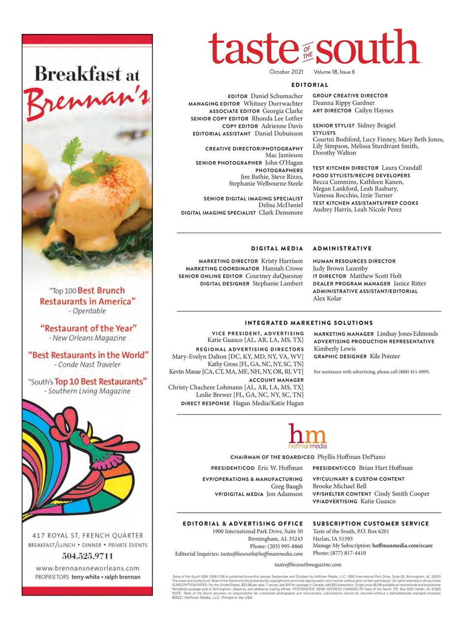 Taste of the South Preview Pages