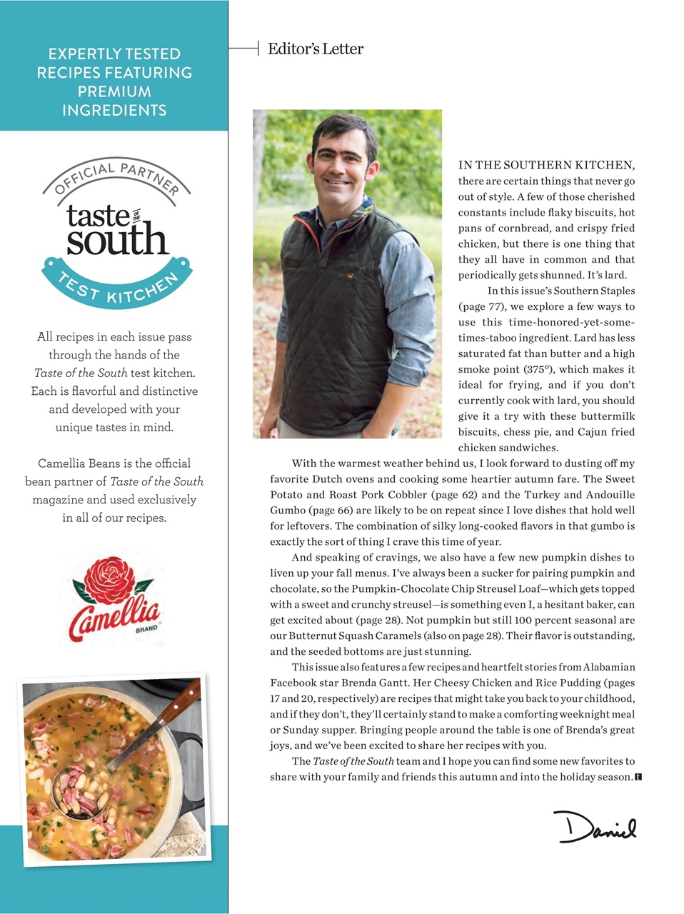 Taste of the South Preview Pages