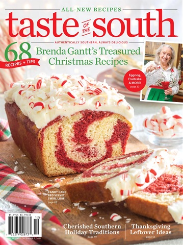 Taste of the South issue November/December 2021