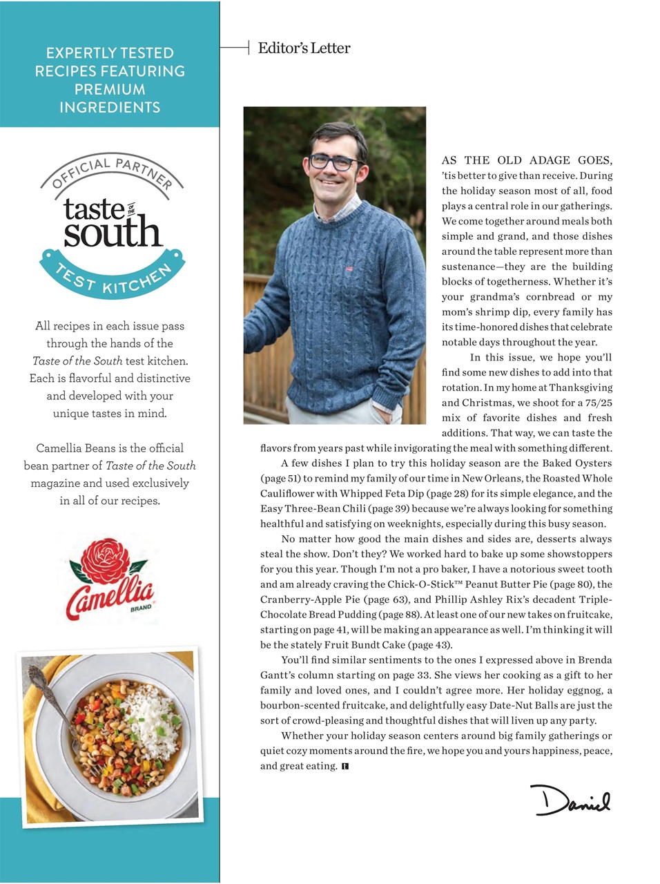 Taste of the South Preview Pages