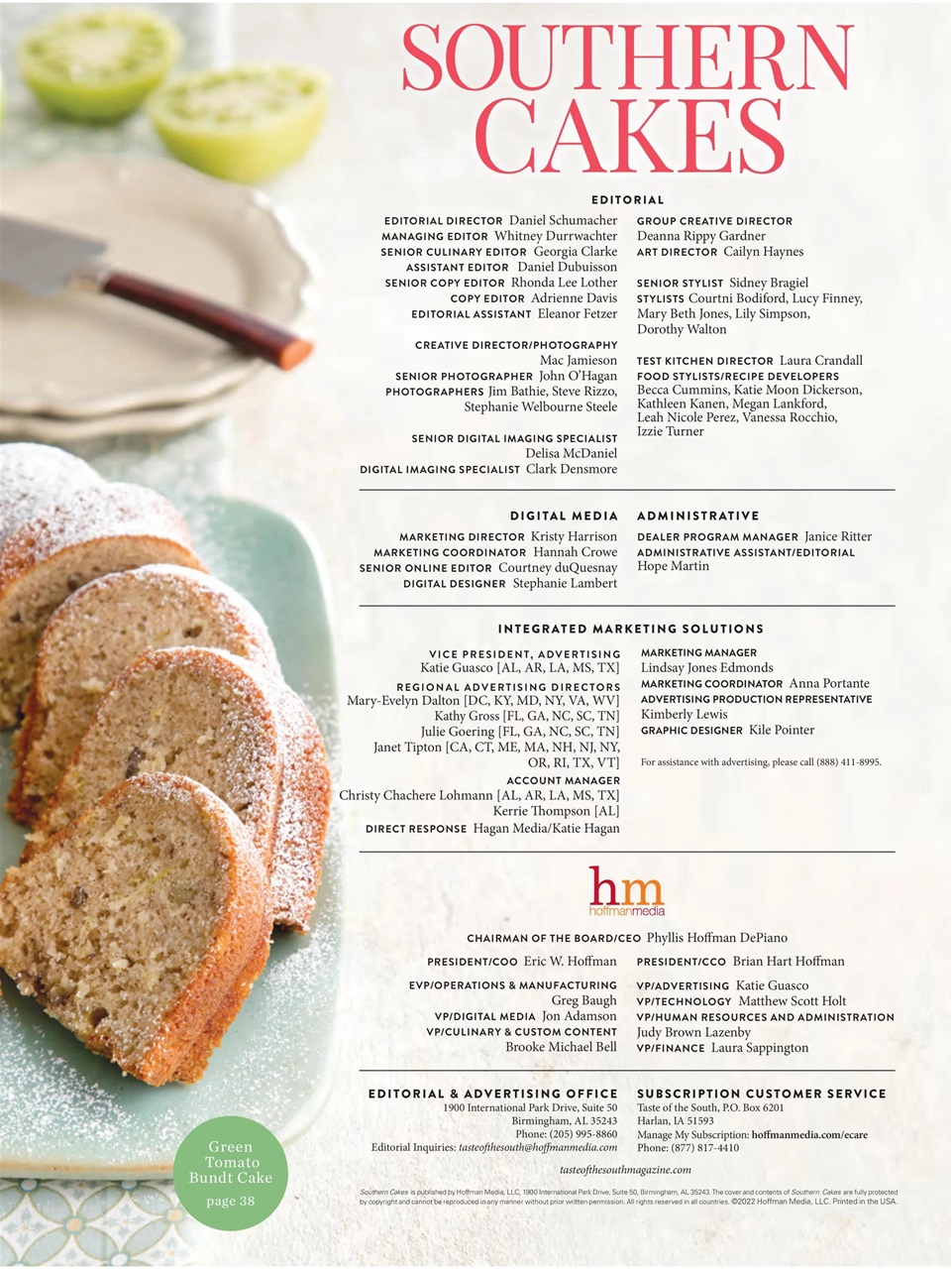 Taste of the South Preview Pages