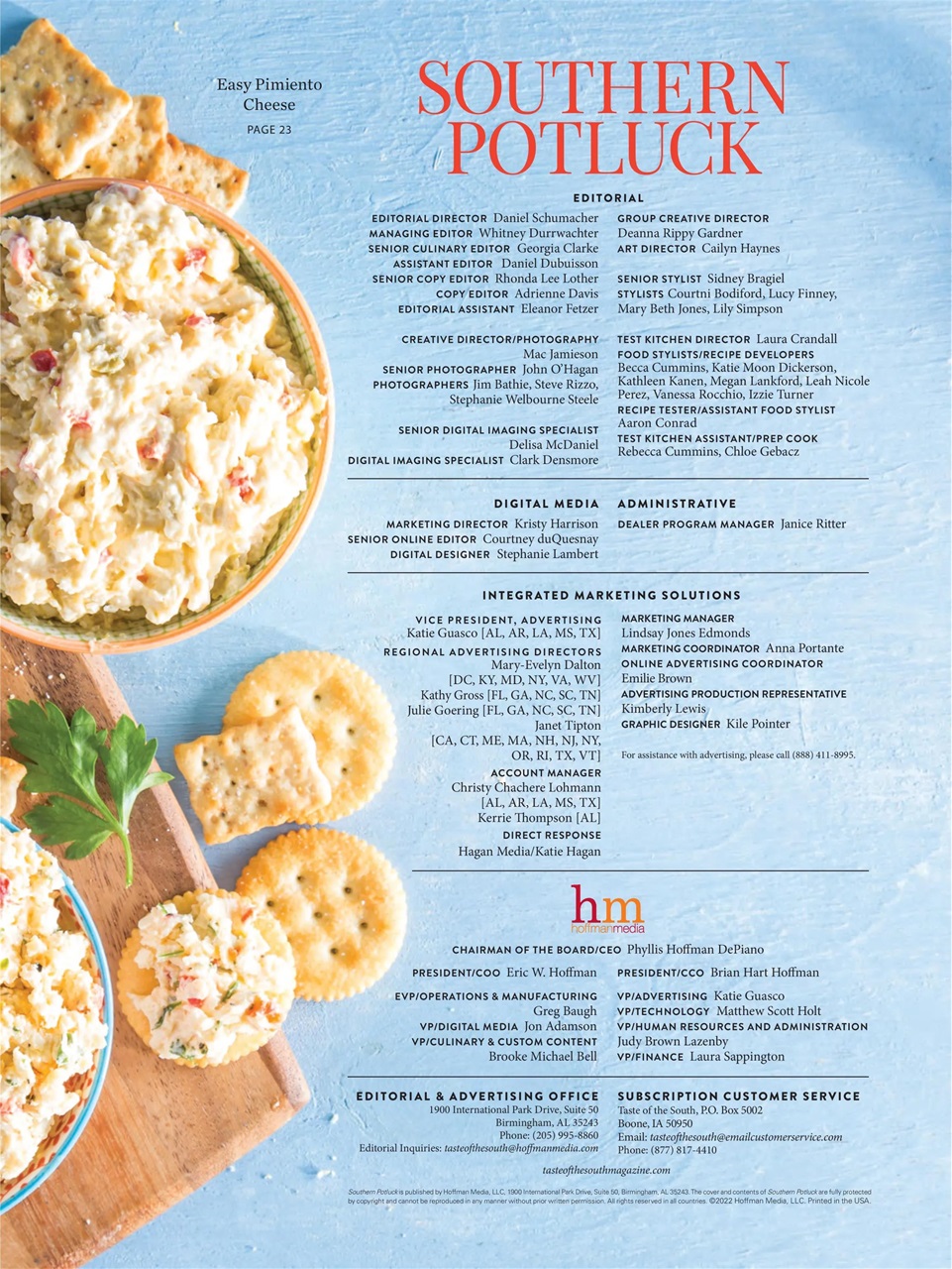 Taste of the South Preview Pages