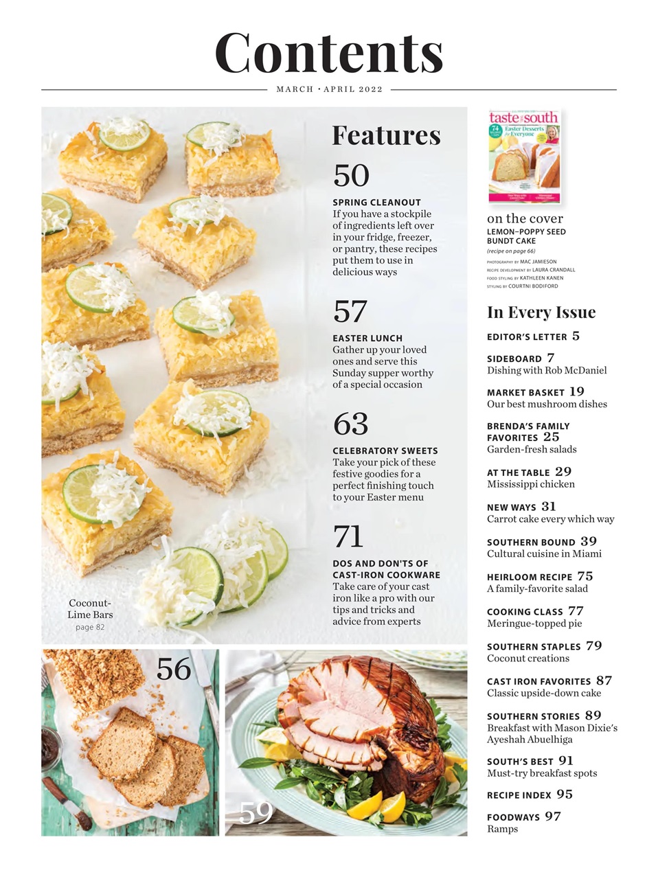Taste of the South Preview Pages