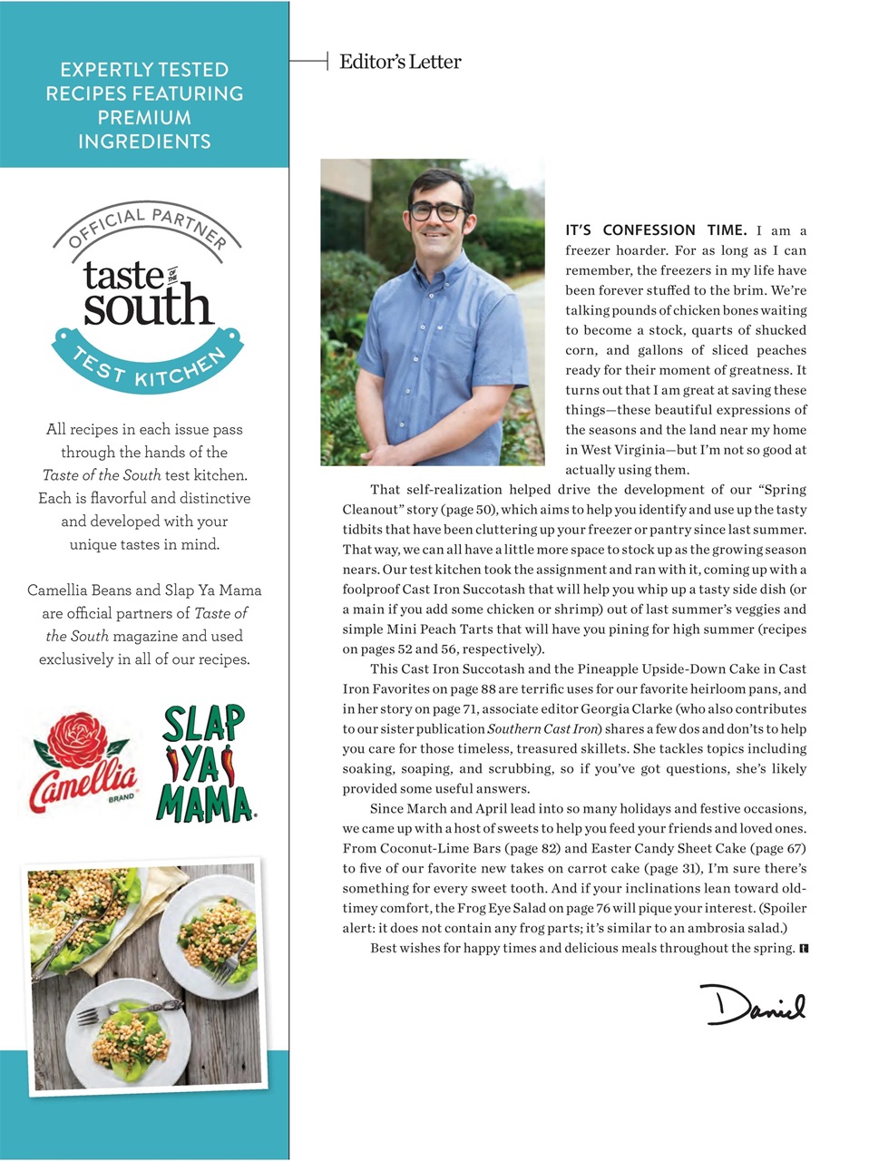 Taste of the South Preview Pages