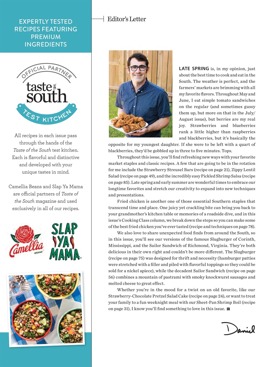 Taste of the South Preview Pages