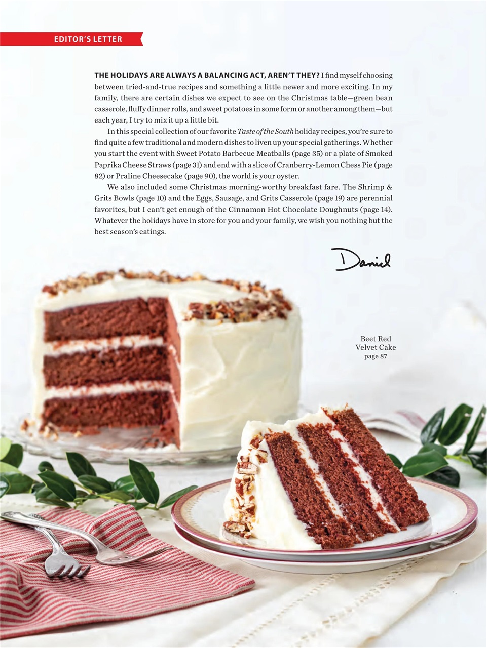 Taste of the South Preview Pages