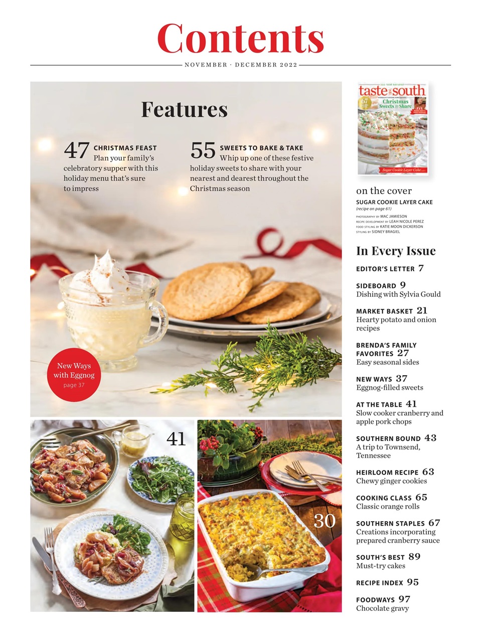 Taste of the South Preview Pages