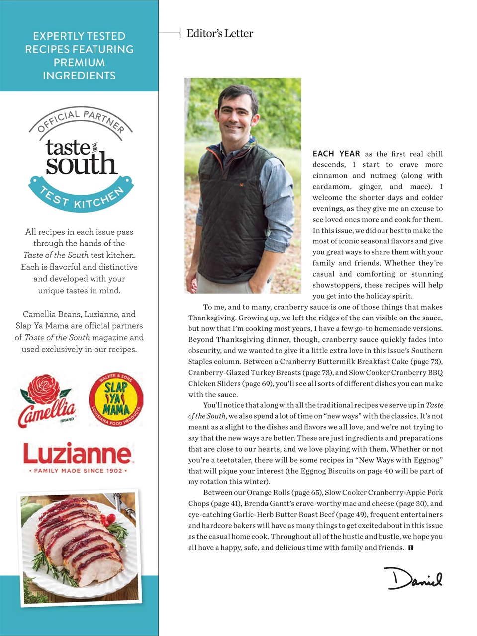 Taste of the South Preview Pages