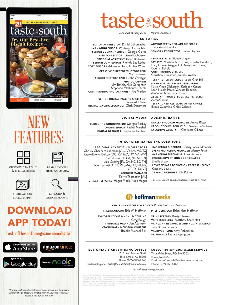 Taste of the South Preview Pages
