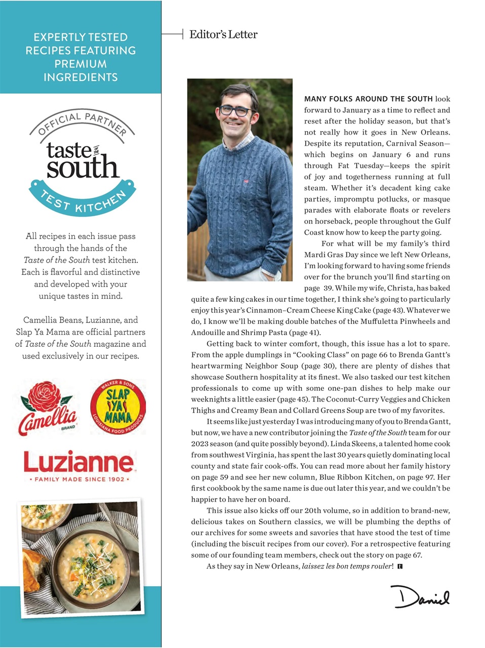 Taste of the South Preview Pages