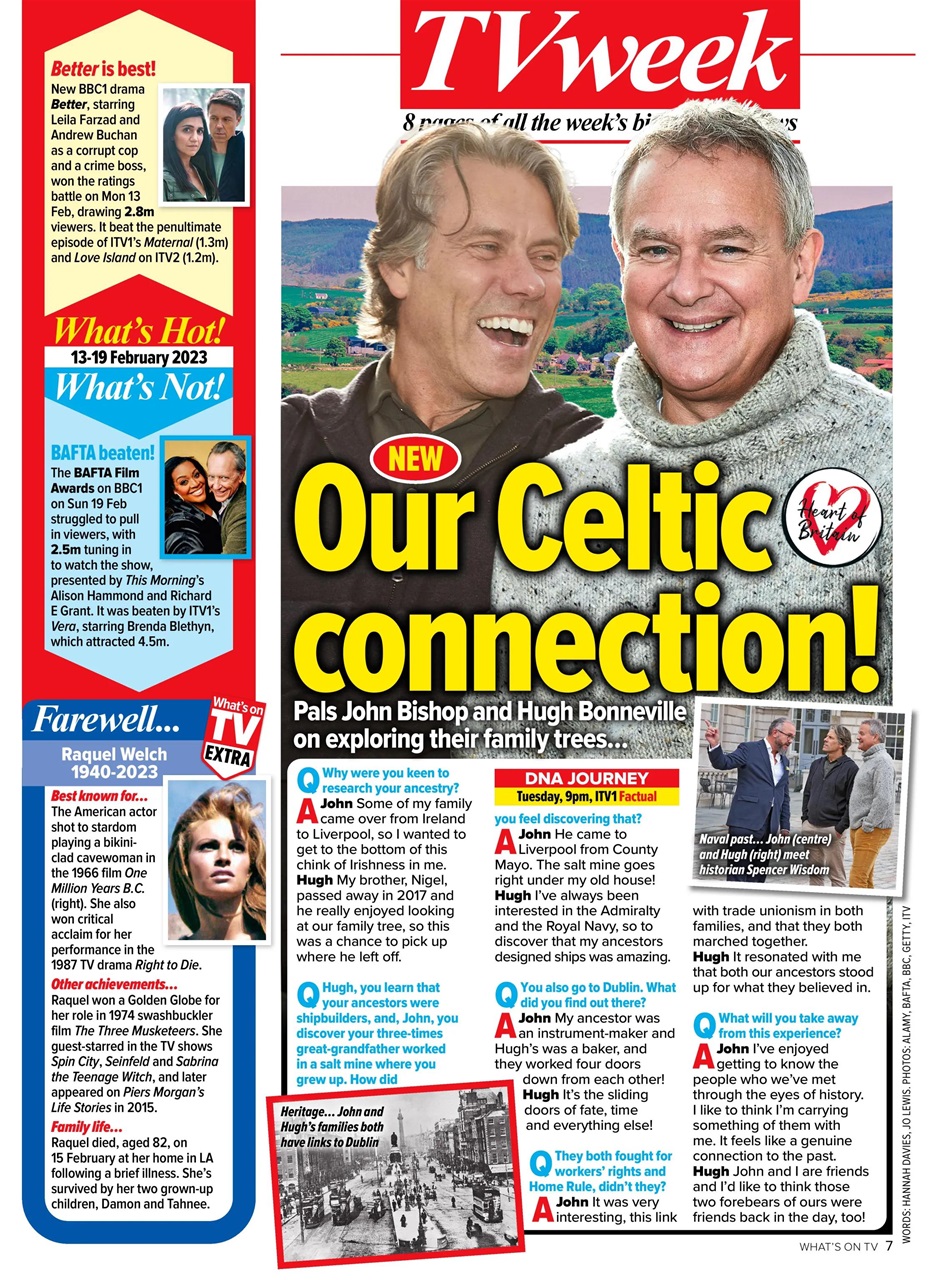 What's on TV Preview Pages