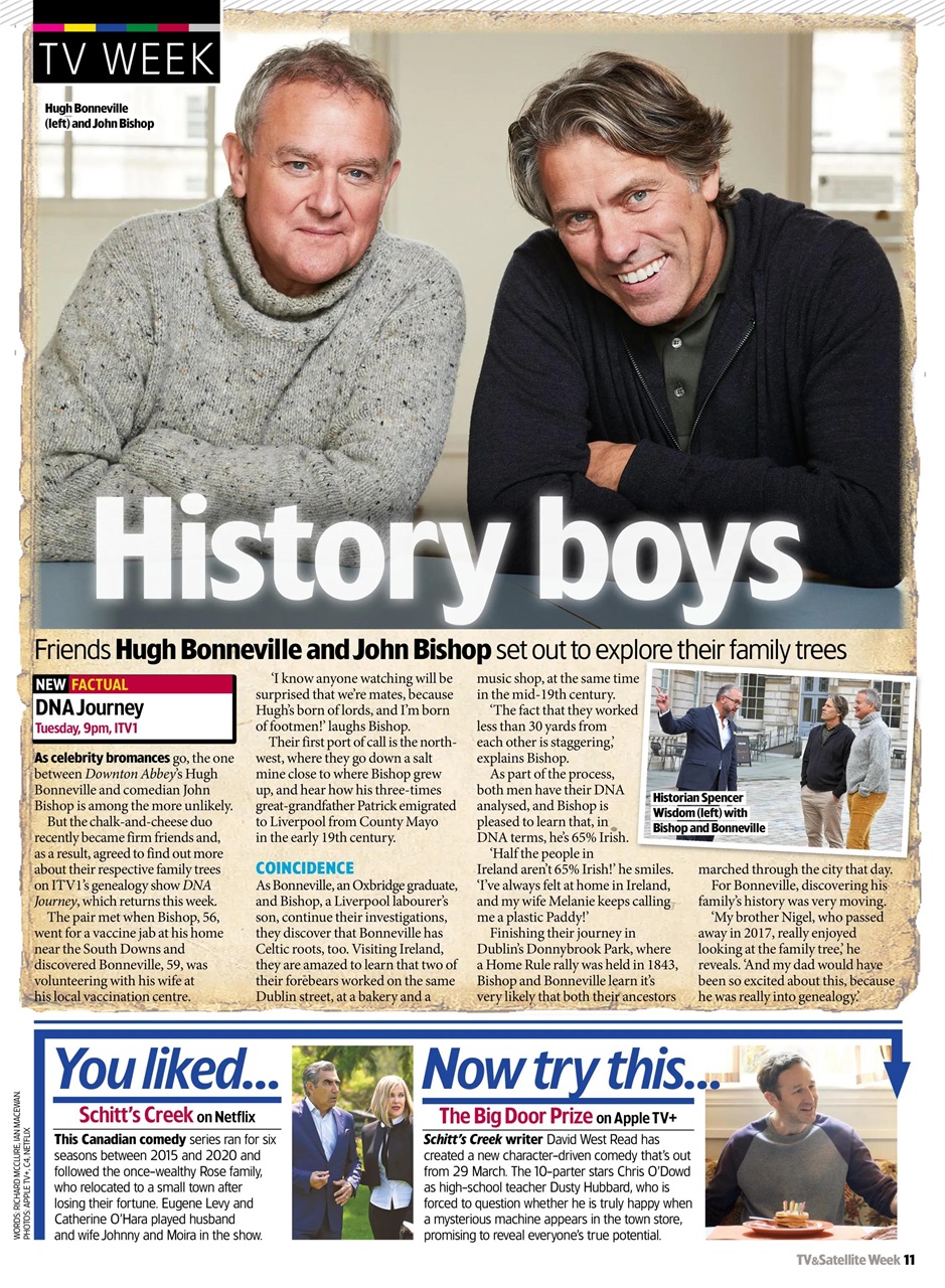 TV & Satellite Week Preview Pages