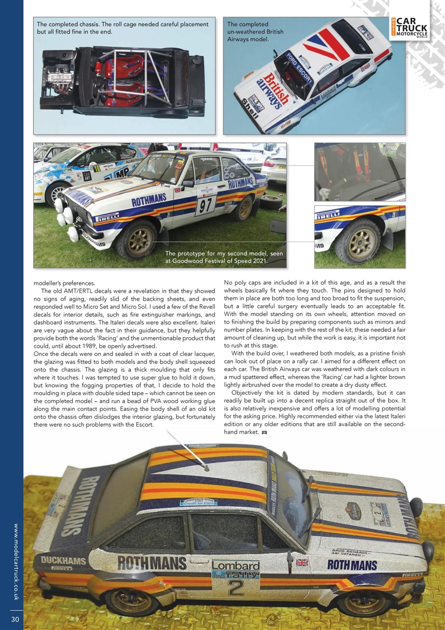 Model Car Truck Motorcycles World Preview Pages